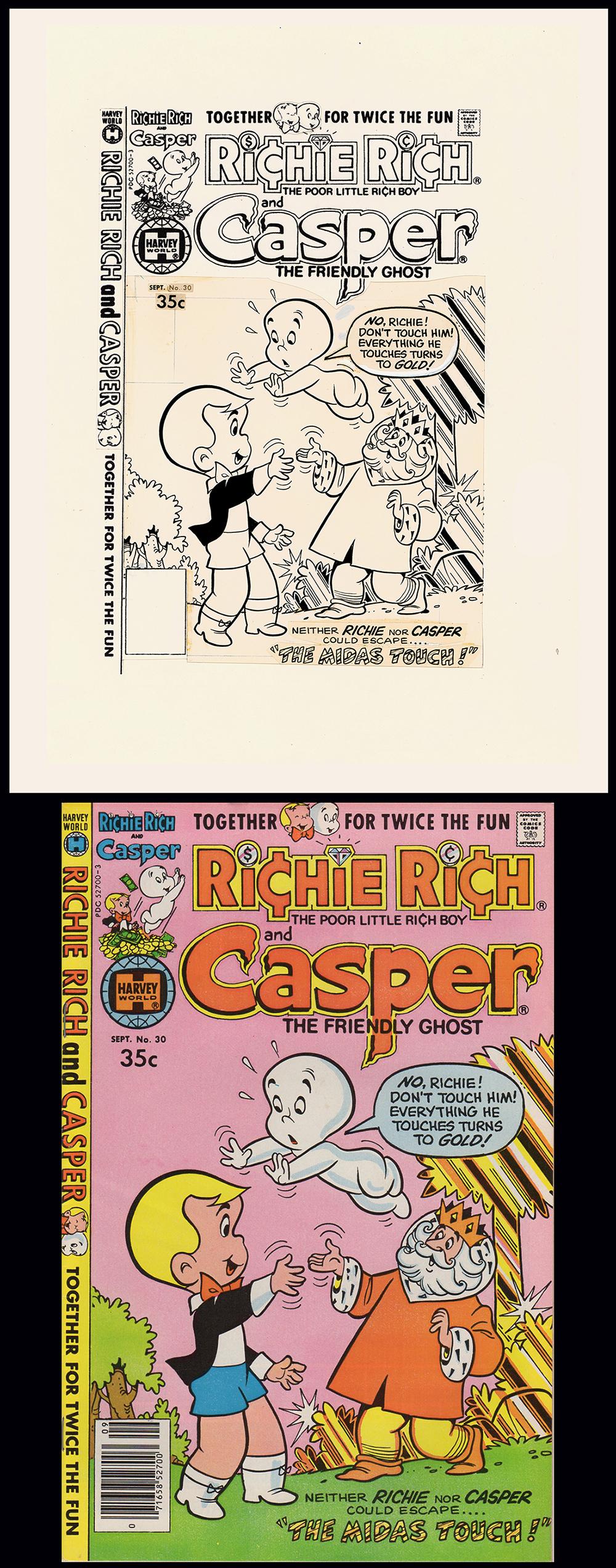 Image: Richie Rich and Casper the Friendly Ghost #30 Cover art by Warren Kremer