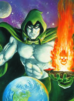 Comic Book Marketplace #94 Spectre cover by Frank Brunner