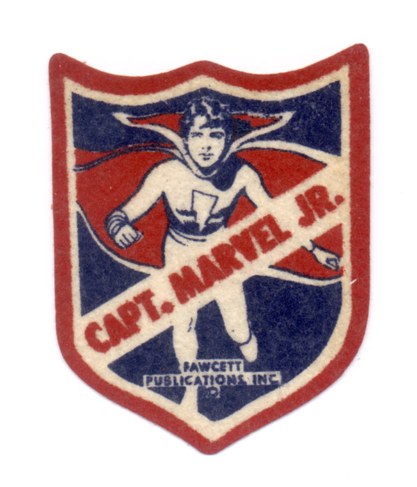 Image: Captain Marvel Jr Felt Patch