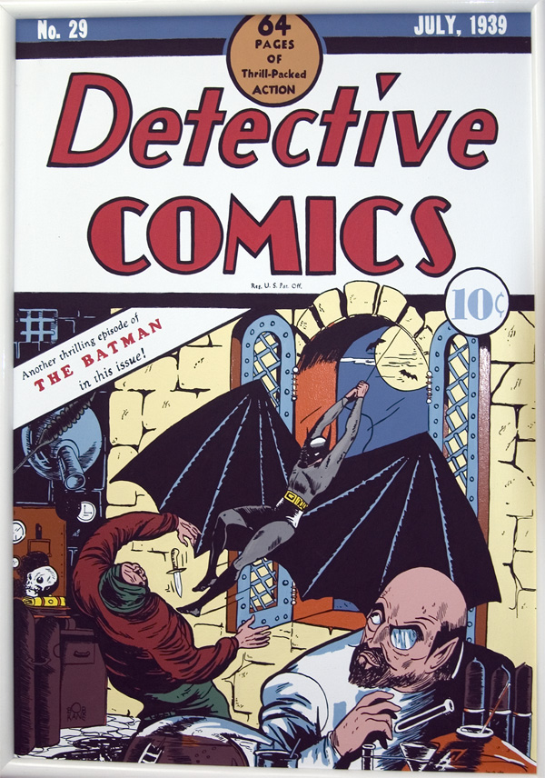 Image: Detective Comics #29 recreation by Ralph Vincelli