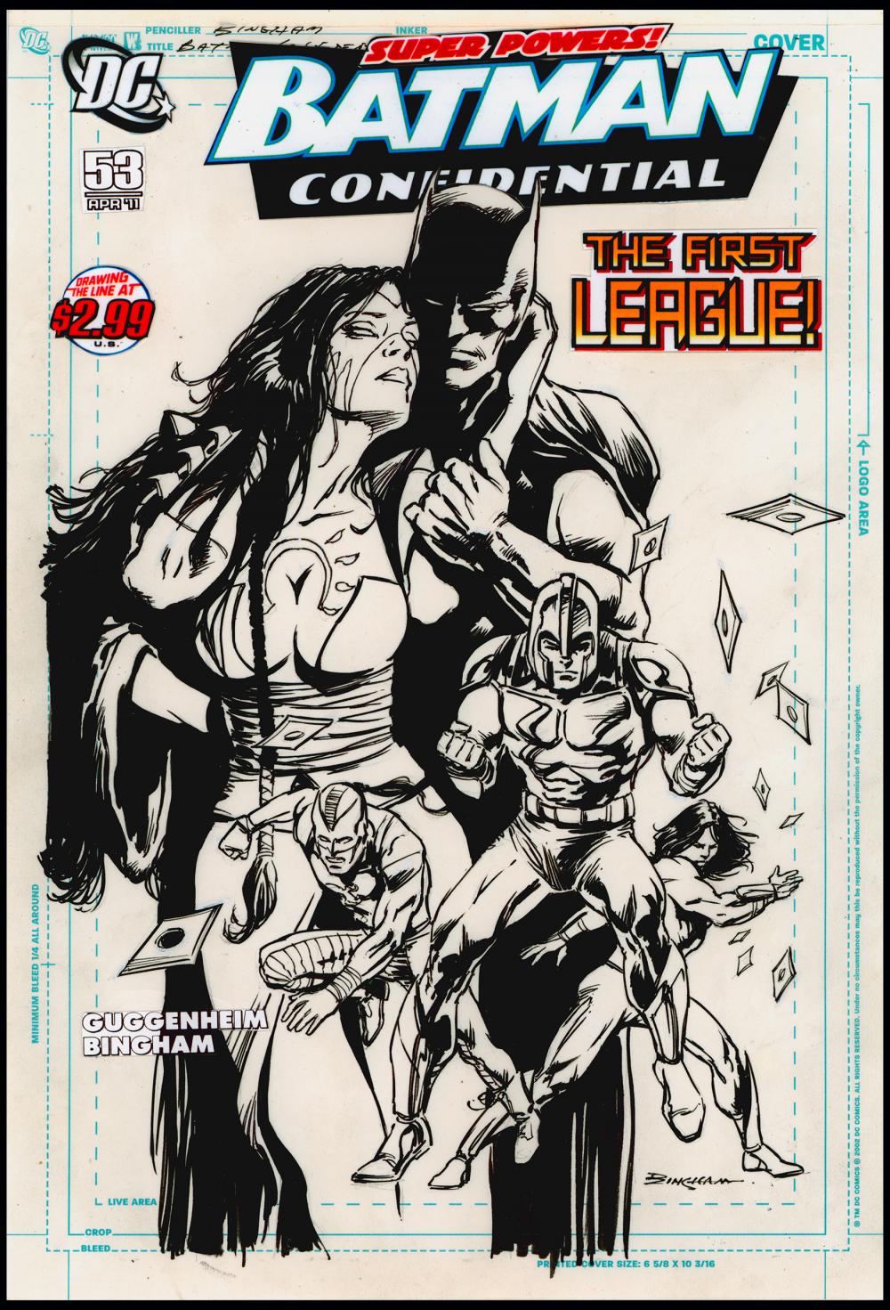 Image: Batman Confidential #53 Cover art by Jerry Bingham