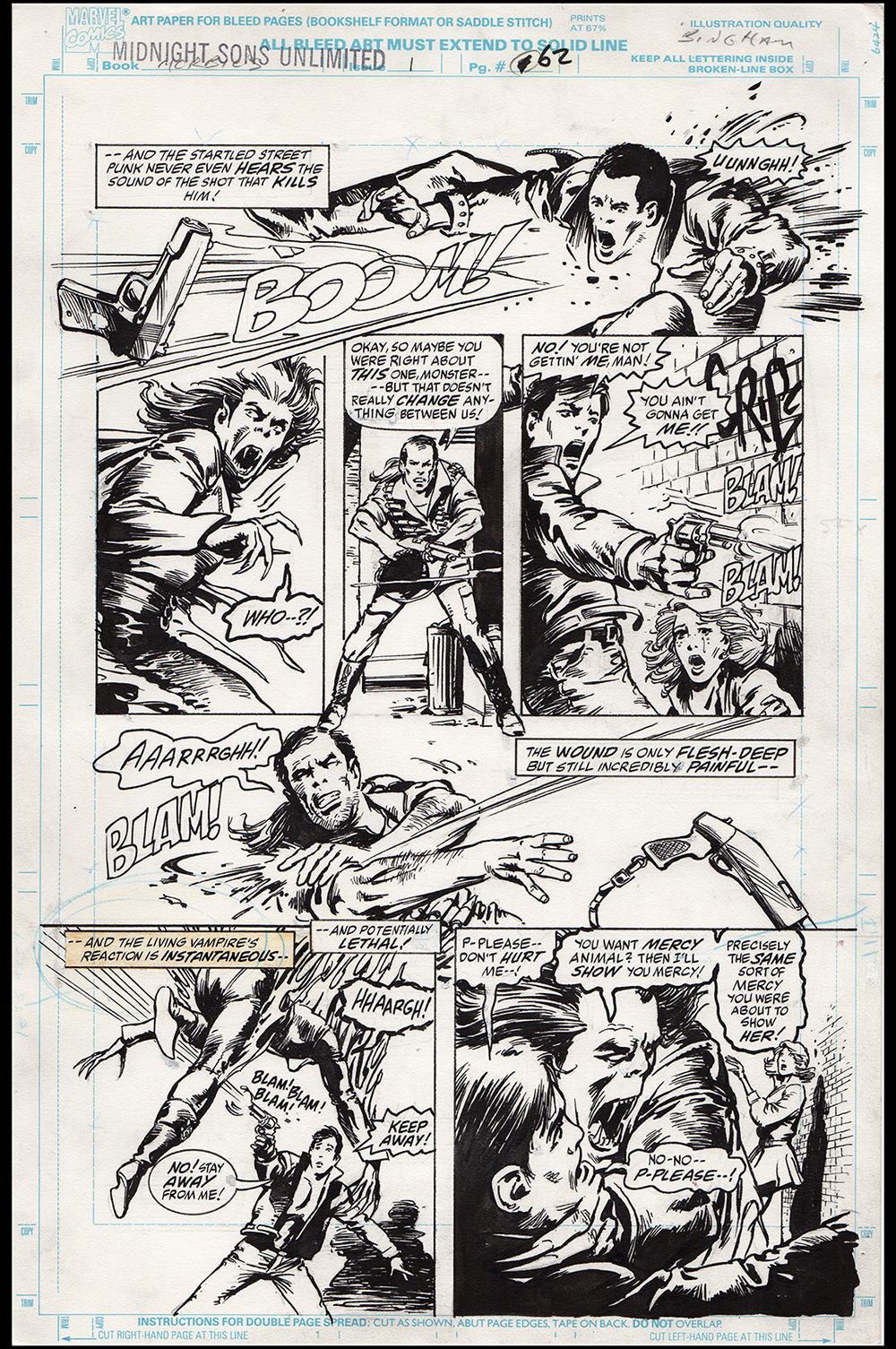 Image: Midnight Sons Unlimited #1 page 62 Art by Jerry Bingham