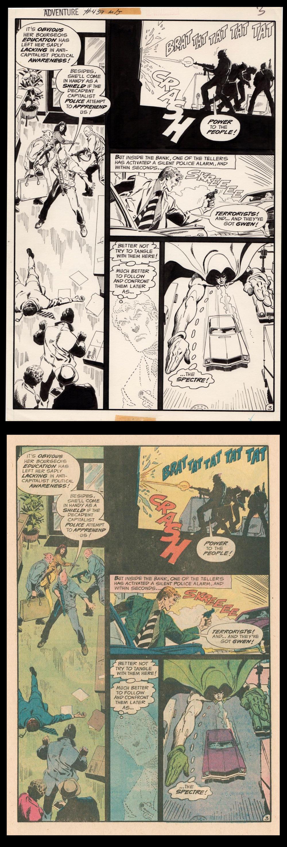 Image: Adventure Comics #439 Artwork by Jim Aparo