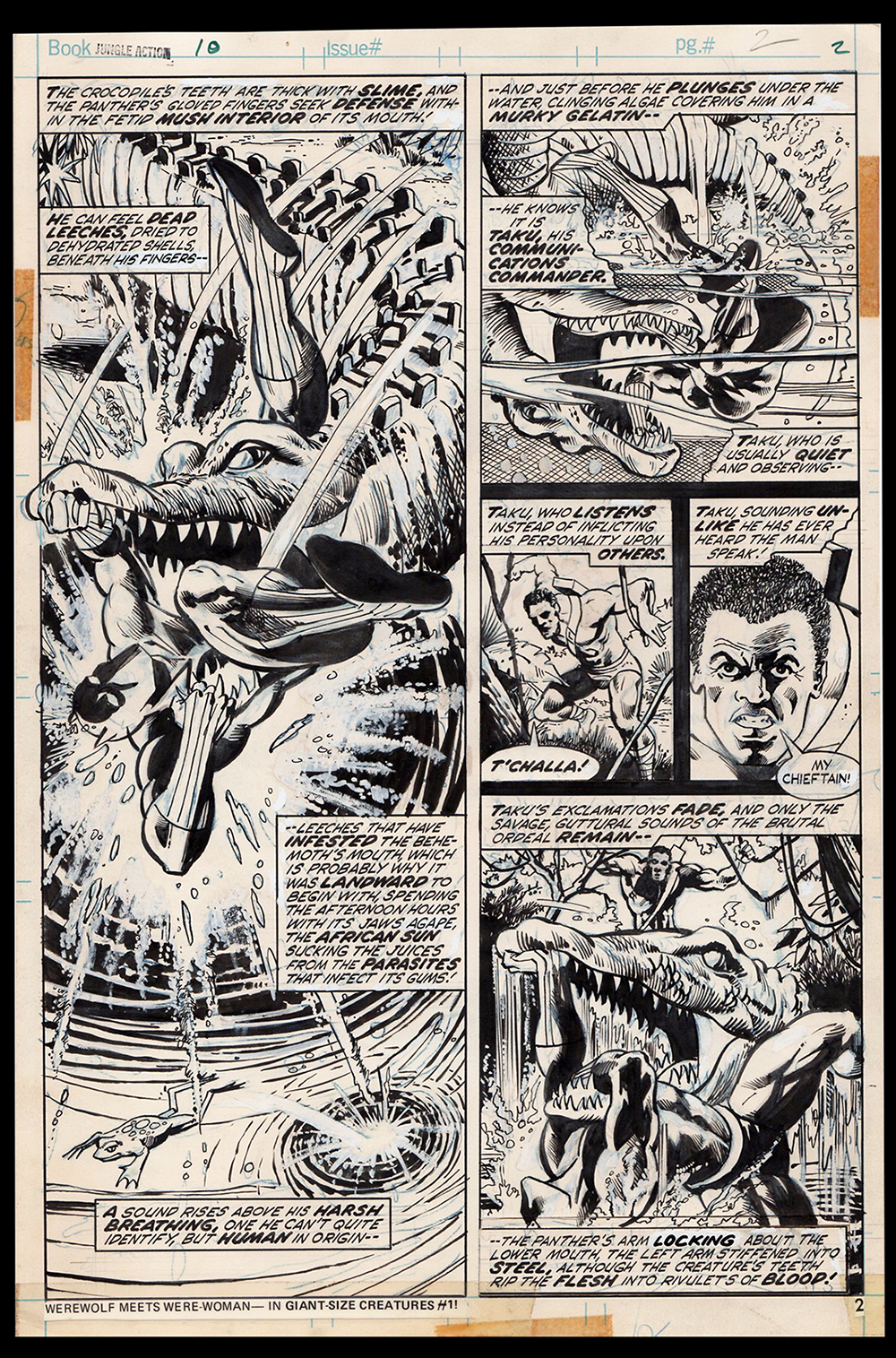 Image: Jungle Action #10 Art by Billy Graham