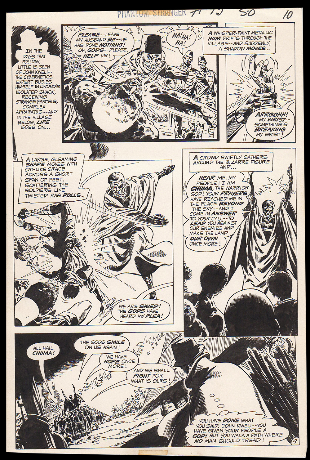 Image: Phantom Stranger #15 page 9 art by Jim Aparo