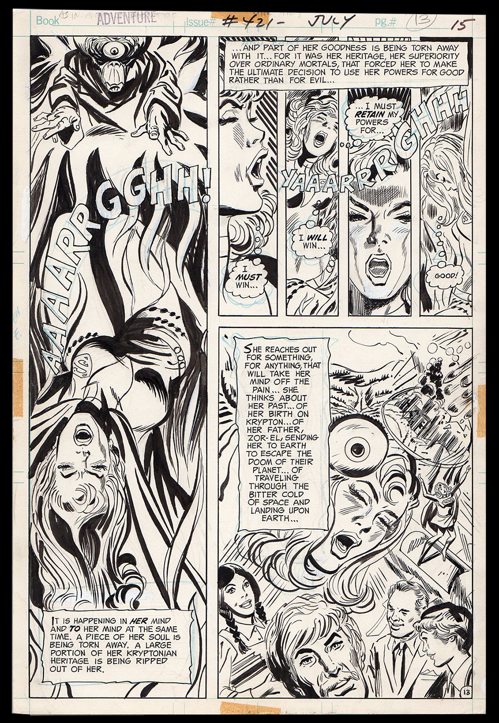Image: Adventure Comics #421 page 13 art by Mike Sekowsky
