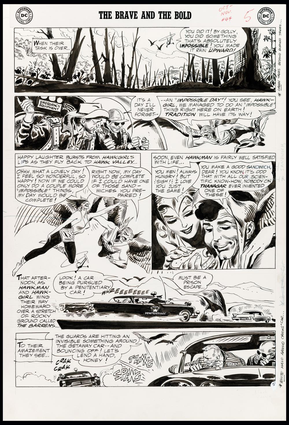 Image: Brave and the Bold #44 art by Joe Kubert