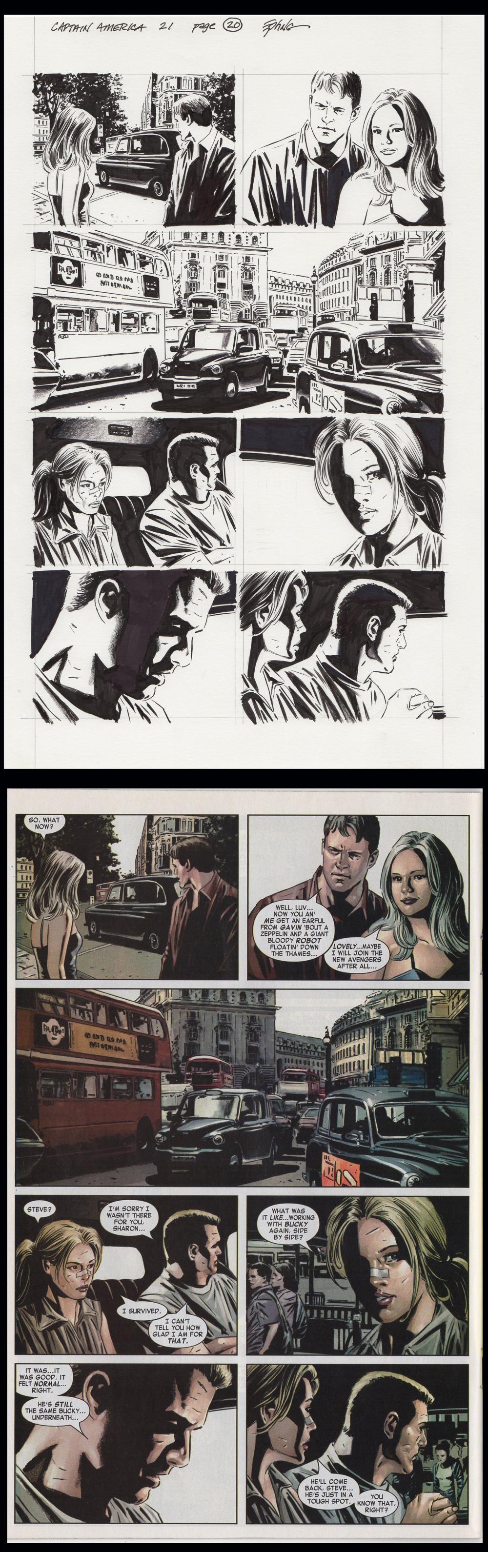 Image: Captain America Vol 5 #21 page 20 art by Steve Epting