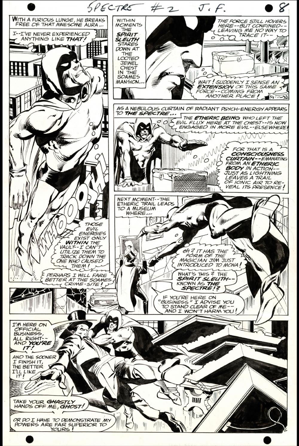 Image: Spectre #2 art by Neal Adams