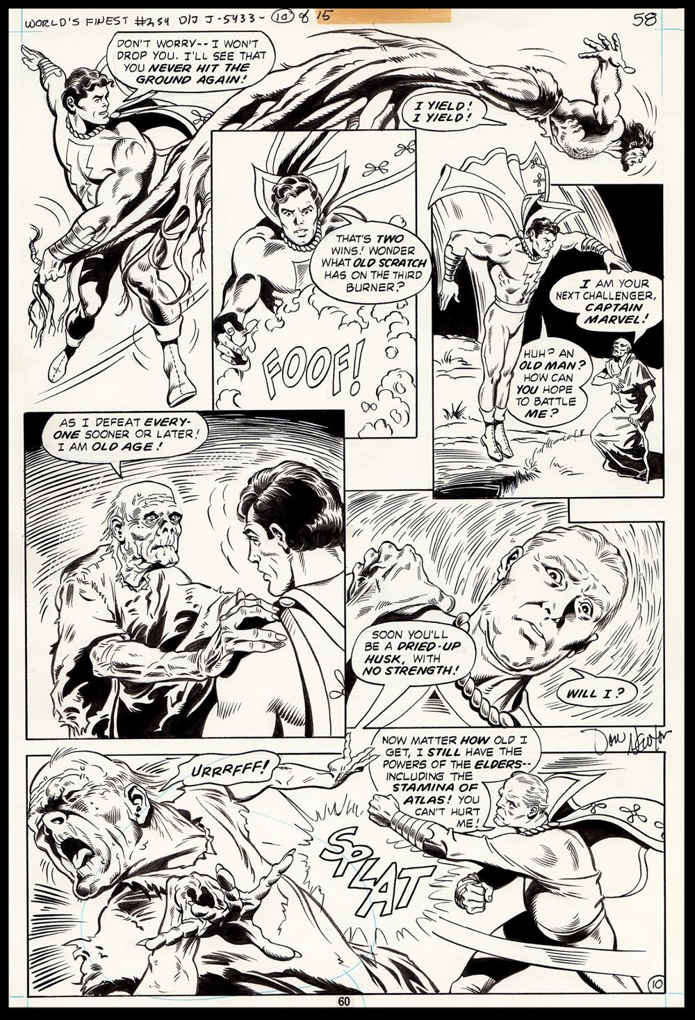 Image: World's Finest Comics #254 art by Don Newton
