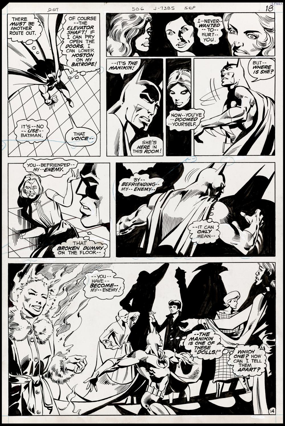 Image: Detective Comics #506 Art by Don Newton