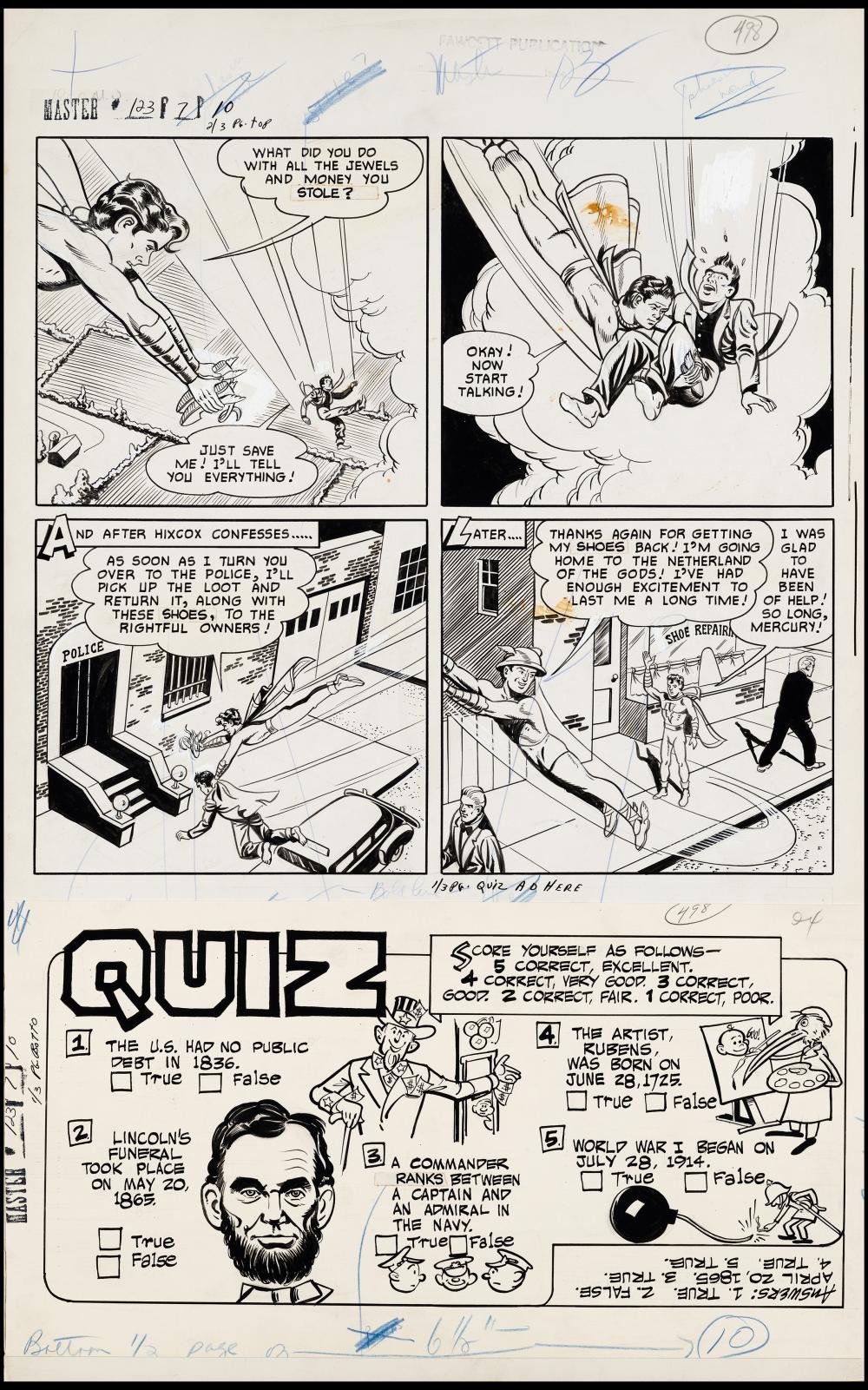 Image: Master Comics #123 art by Bill Ward