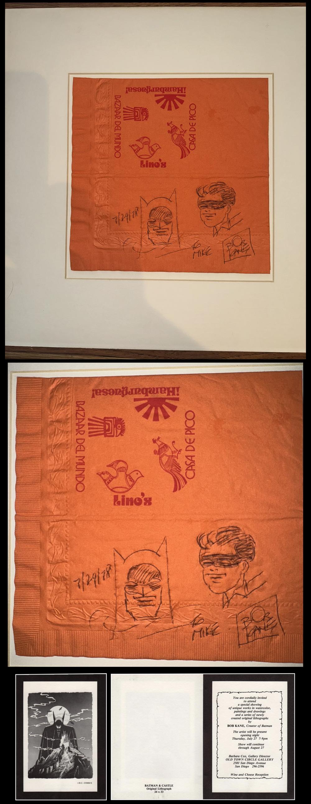 Image: Batman and Robinhead shot art by Bob Kane