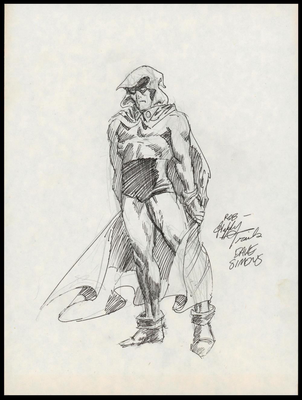 Image: Spectre sketch by Dave Simons