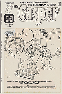 Casper the Friendly Ghost #180 Cover art by Ernie Colon