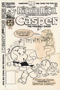 Richie Rich and Casper the Friendly Ghost #28 Cover art by Ernie Colon  Comic Art