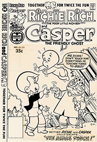 Richie Rich and Casper the Friendly Ghost #30 Cover art by Ernie Colon