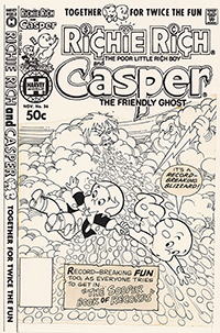 Richie Rich and Casper the Friendly Ghost #36 Cover art by Warren Kremer