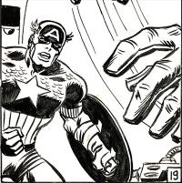 Captain America #148 art by Sal Buscema and John Romita