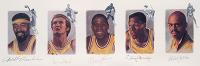 Los Angeles Lakers Legends LE Lithograph
